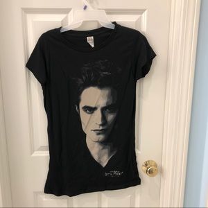 Twilight New Moon Black T-Shit With Edward